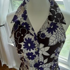 Purple Halter Dress